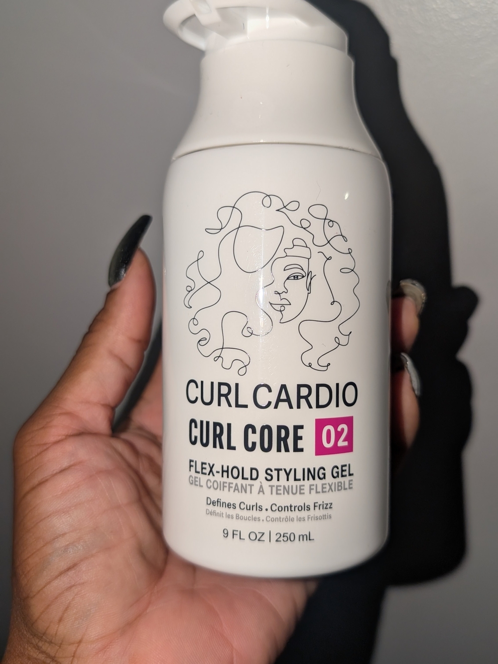 Curl Core 02 Flex-Hold Styling Gel — White
